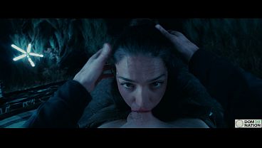 Ass to mouth with kinky Spanish goddess under the stars