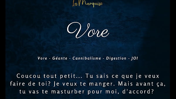 Vore - French audio porn joi giantess